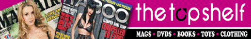 Top shelf and fetish magazines available by mail order