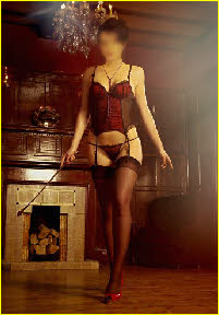 Bratty young lady punishes London gents